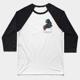 Pocket king of Monsters Baseball T-Shirt